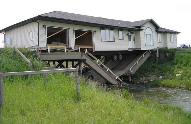 My House Has Wheels, But The Bridge Collapsed