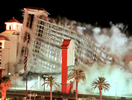 Videos of Vegas Implosions